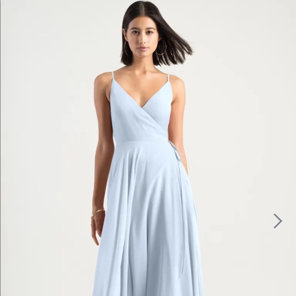 Jenny Yoo James Dress in Whisper Blue Bridesmaid or Guest of Wedding Dress